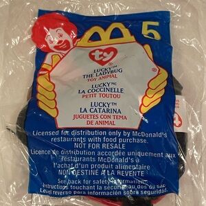 Ty teenie beanie baby - Lucky the Ladybug - McDonald’s collectible
